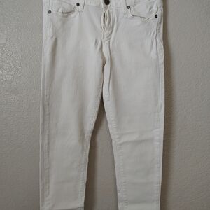 PAIGE Women's Crisp White Skinny Jeans